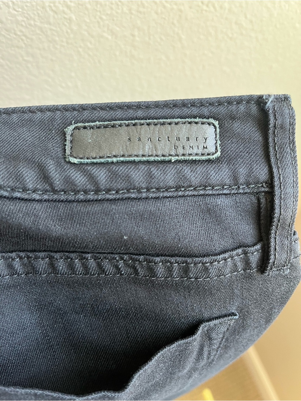 Sanctuary Black Utility Skinny Jeans Size 10/30 - Picture 4 of 6